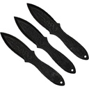 Dragonflight Triple-Balance Throwing Knife Set - Black Stainless