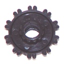 Gear-Ring Rapid-Reload Blowgun Dart Quiver - Black Polymer