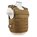 Desert Sentinel Quick-Access Plate Carrier Vest - Tan