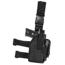 Stealth Grid Quick-Release Drop Leg Holster - Black