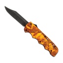 Autumn Strike Rapid-Deploy OTF Knife - Orange Leaf Camo