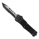 ShadowFlare Rapid-Deploy Tactical Tanto OTF Knife - Black ABS