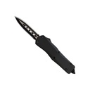Covert Operator Rapid-Deploy OTF Knife - Black Aluminum
