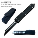 Shadowline Quick-Slide Double Action OTF Knife - Matte Black