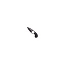 Razor Ring Control Neck Knife - G10 Black