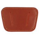 SAMPLE -Low-Print Dual-Carry Concealed Carry Holster - Tan Leather