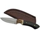 SAMPLE -Frontier Stag Heritage Fixed Blade Hunting Knife - Buffalo Horn